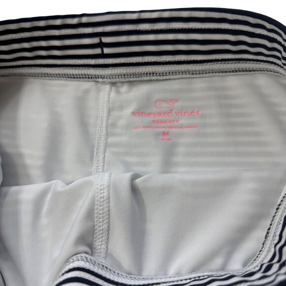 Vineyard Vines Sankaty Skort Navy Stripe Girls Medium - Picture 10 of 13
